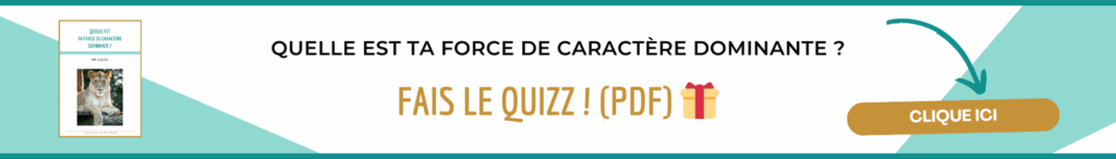 quizz Forces de caractère Cynthia Coll coach